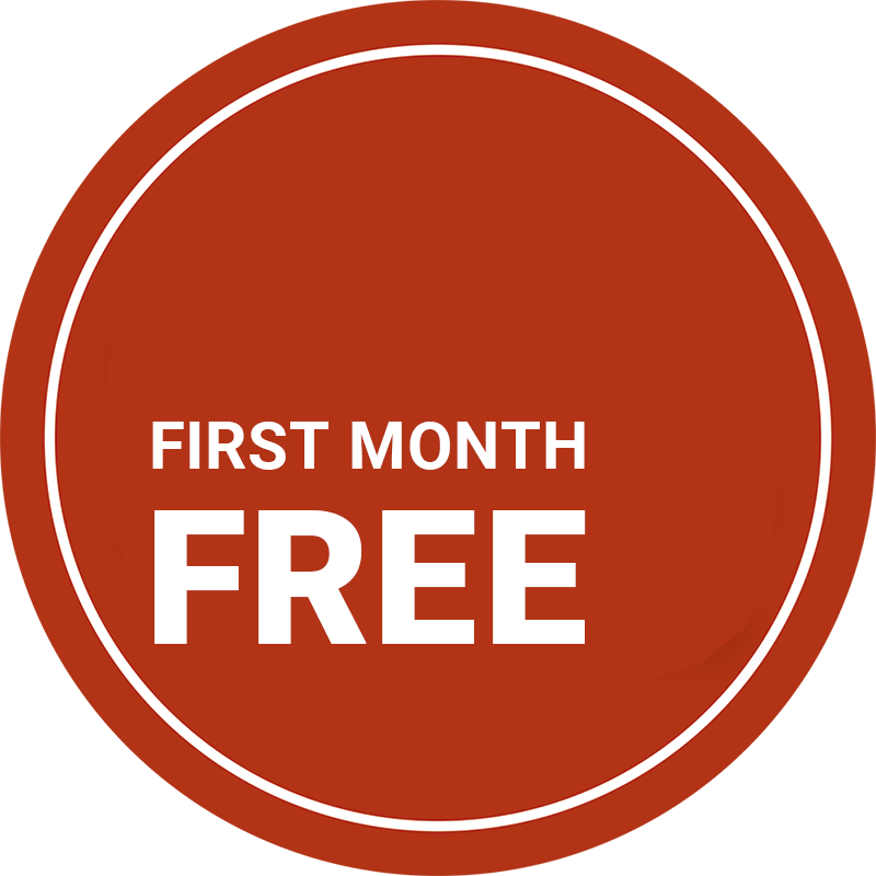 First Month Free