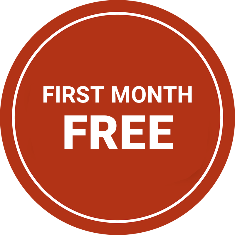 First Month Free