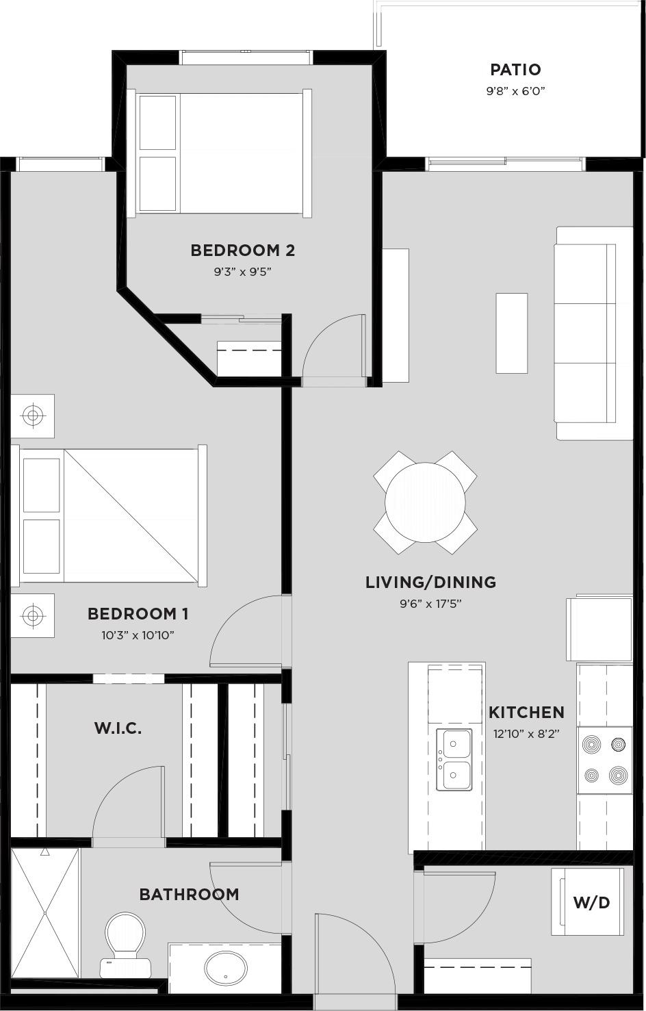 Suite 110 Floorplan