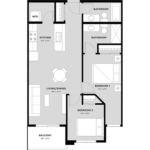Suite 215 Floorplan