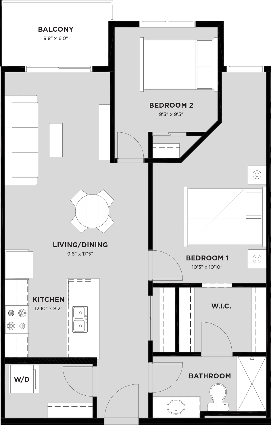 Suite 308 Floorplan
